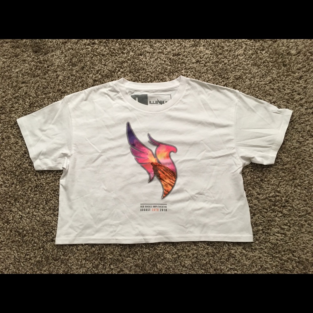 Illenium Red Rocks 2018 crop top
